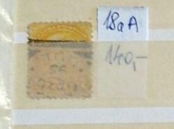 Canada, klasszikus pecsételt darabok Mi 18aA ; 140€