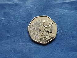 ANGLIA / ANGOL FIFTY PENCE / 50 PENCE 2019 PADDINGTON BEAR! SZENT PÁL KATEDRÁLIS! II.ERZSÉBET IDŐS!