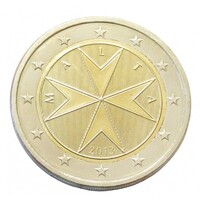 Málta,2 euro 2013 aUNC+ ötvözet