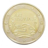 Belgium,2 euro 2023 - A szecesszió éve aUNC+ ötvözet