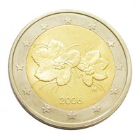Finnország,2 euro 2006 aUNC+ ötvözet