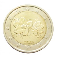 Finnország,2 euro 2005 aUNC+ ötvözet