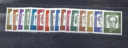 Michel DE 347y-362y: 16 db, teljes postatiszta sor