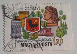 1969 Dunakanyar 1,20 Ft  (bélyegfüzetből) pecsételt