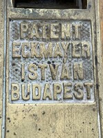 Régi Redőny gurtni feszítő PATENT ECKMAYER ISTVÁN BUDAPEST
