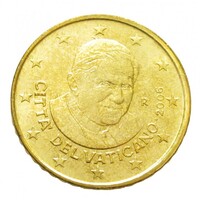 Vatikán,50 eurocent 2006 aUNC+ ötvözet