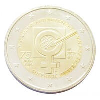 Belgium,2 euro 2023 - Női szavazati jog aUNC+ ötvözet