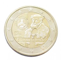 Belgium,2 euro 2021 - V. Károly érméi aUNC+ ötvözet