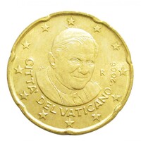 Vatikán,20 eurocent 2006 aUNC+ ötvözet