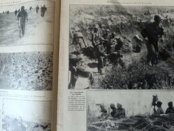 Eredeti WW2 Münchner Illustrierte Presse német wehrmacht képes hetilap 1943