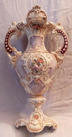 RARE, ANTIQUE BERNARD BLOCH PORCELAIN JELZETT VASE 40 cm!!!!! Guarantee, Flawless!!