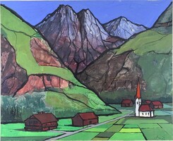 2B022 Sméja Miklós (1927–1985) : "Osztrák Alpok"