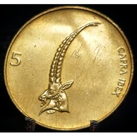 Szlovénia 5 Tolár (Tallér), 1994 Nyitott "4" A03E4V