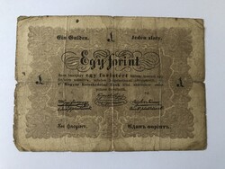 1848 Kossuth bankó 1 forint