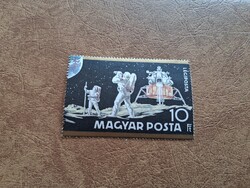 1969 Apollo 11.  blokkból kiszedve ** gumitörés