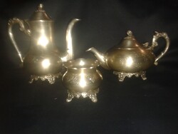 Antique Silver-Plated Alpaca Coffee (Tea) Set