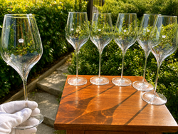 CHAMPAGNE CLUB - Moët & Chandon x Lehmann – 6 darabos 45 cl kristály pezsgőspohár készlet