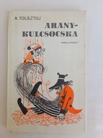 A.Tolsztoj:Aranykulcsocska,retro mesekonyv