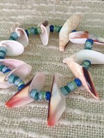 Color shell-decorated bohemian ankle chain – a special summer jewelry