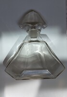Art deco likőrös italos üveg 20 cm magas