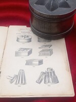 Antik Monarchiás cukrászati eszköz: puding forma (1896)