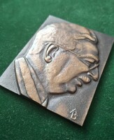 Beck András: Dr. Weil Emil 1897-1954, jubileumi emlékülés 1977, plakett