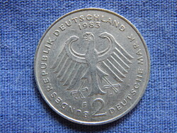 Németország 2 Mark 1983 F (Dr. Kurt Schumacher)