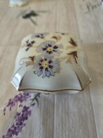 Zsolnay búzavirág mintás porcelán bonbonier