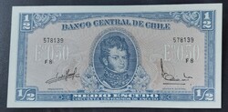 Chile 1/2 pesos UNC 1960- .. . F2026