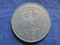 Németország 2 Mark 1981 J (Dr. Kurt Schumacher)