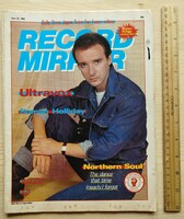 Ultravox címlap | Record Mirror magazin 1983 jún 25 | Roman Holliday, Yello, Shakatak Jacqui Brookes