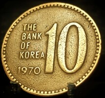 Dél-Korea 10 Won, 1970 E03C2V