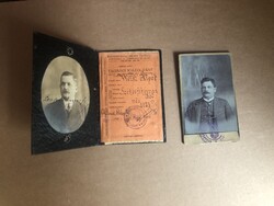 Magyarországi Artista Egyesület Tagsági Igazolvány Weisz Lipót 1923