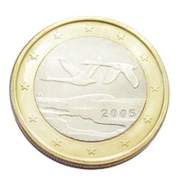 Finnország,1 euro 2005 aUNC+ ötvözet