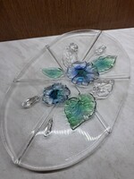Walther Glas kínáló tál 41cm hosszú