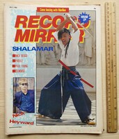 Shalamar címlap | Record Mirror magazin 1983 júl 2 | Nick Heyward, Marillion, Paul Young, Eurythmics