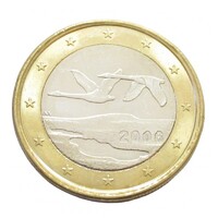 Finnország,1 euro 2006 aUNC+ ötvözet