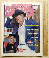 Imagination címlap | Record Mirror magazin 1983 szept 24 | KajaGooGoo, Jon Moss, Paul Young, D Essex