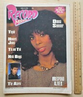 Donna Summer címlap | Record Mirror magazin 1983 okt 15 | Toyah, Alarm, A Craze, Howard Jones