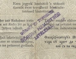 100 forint 1848 Kossuth bankó eredeti állapot KURIÓZUM! Görgey Artúr családjának tulajdonában volt.