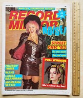 Beki Bondage címlap | Record Mirror magazin 1983 jan 8 | Shakin Stevens, Belle Stars, Wham, Ozzy