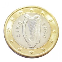Írország,1 euro 2004 aUNC+ ötvözet
