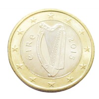 Írország,1 euro 2015 aUNC+ ötvözet