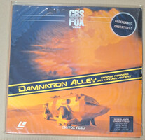 Domination Alley Laserdisc Videólemez UK kiadás 1983