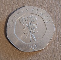 Gibraltár 20 penny, 2016