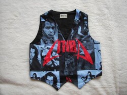 Motoros, rocker mellény