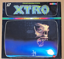 Xtro (Horror) Laserdisc Videólemez UK kiadás 1983