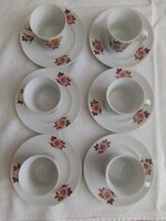 Alföldi porcelán dáliás kávés!