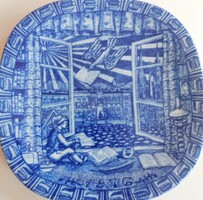 Rörstrand Swedish Decorative Plate - Nils Holgersson - designed by Gunnar Nylund, 1976