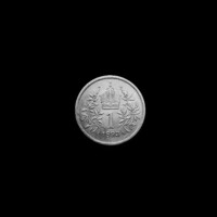 1 Ezüst Korona – 1893 - Osztrák–Magyar Monarchia Uralkodó: I. Ferenc József (1848–1916)